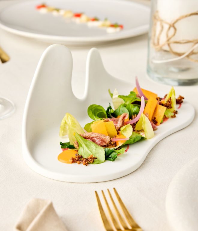 gourmet dish close-up food photography Portugal