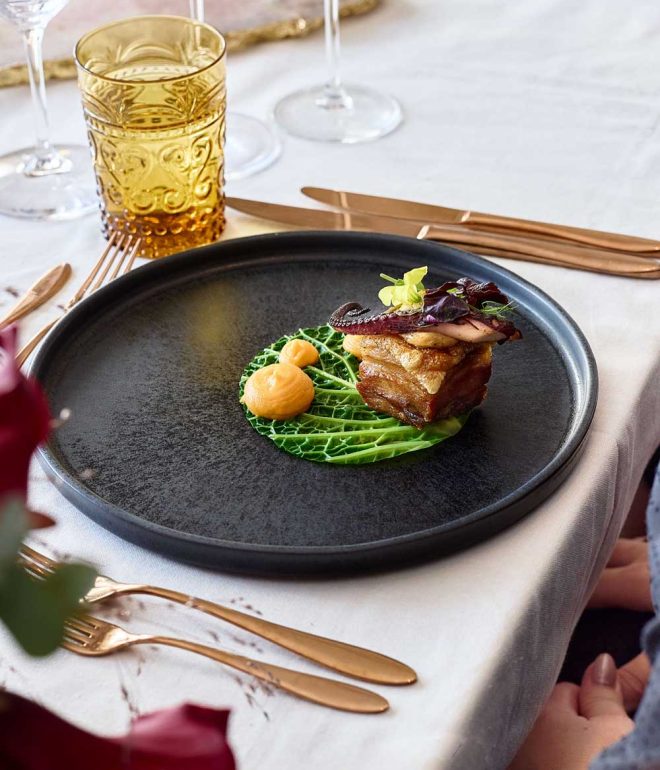 Close up of food on plate Portugal