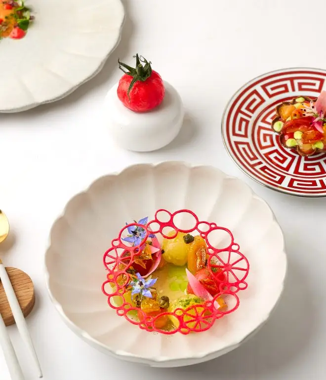 fine dining dish food photography Algarve Portugal