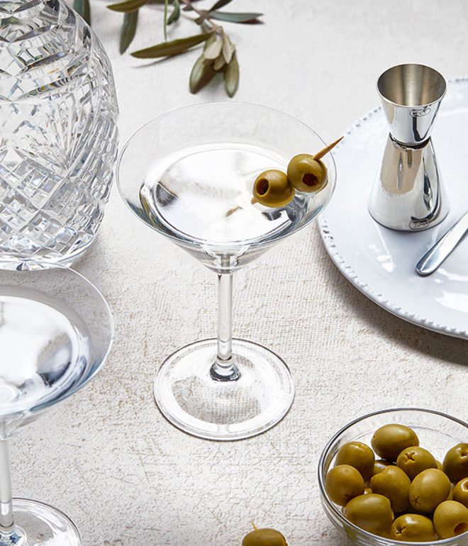 Martini on table Algarve Portugal