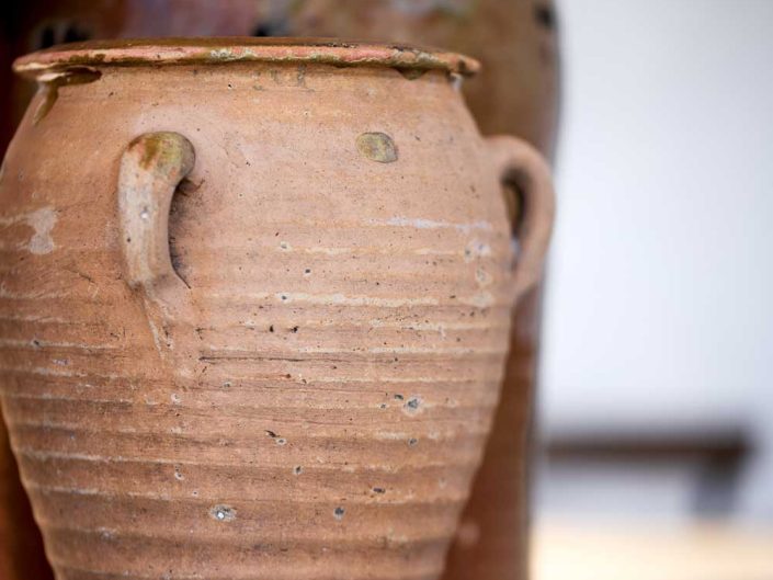 Terracotta vases Algarve Portugal