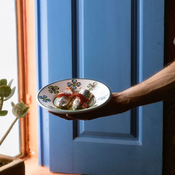 sardines on a plate
